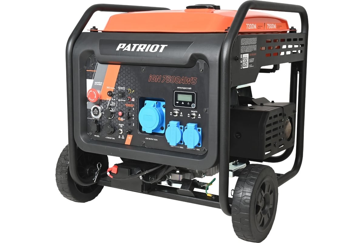 Patriot iGN 7500AWS — фото модели из карточки магазина
