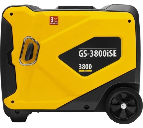 Генератор инверторный Denzel GS-3800iSE, 3,8 кВт, 230 В, закрытый корпус,электростартер 94711