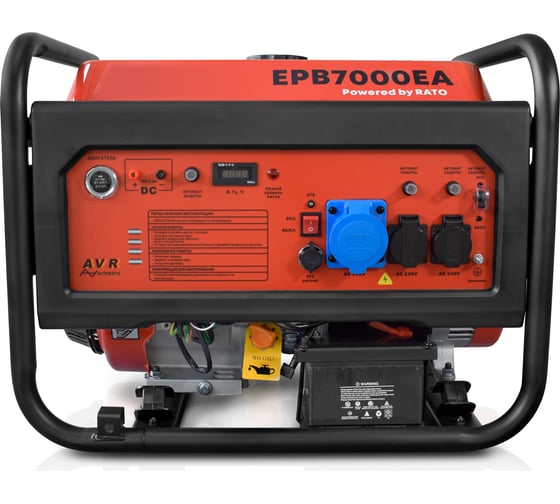 Бензогенератор REDVOLT EPB7000EA