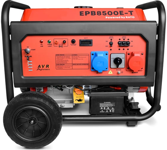Бензогенератор REDVOLT EPB8500E-T