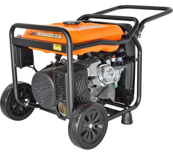 Генератор CARVER PPG-10000IЕ инверторный 8/8,5кВт, 220/12В, 2+1розетки, без ATS-порта, диспл, колеса 01.020.00049