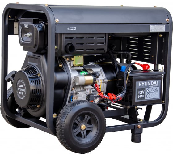 Дизельный генератор Hyundai DHY 8500LE-3