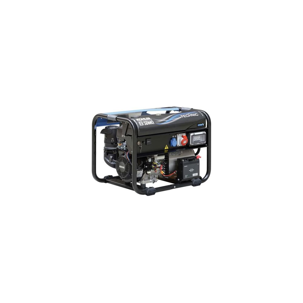 Бензиновый генератор KOHLER-SDMO Technic 7500 TE AVR C5 6.5 кВт, 380/ ...