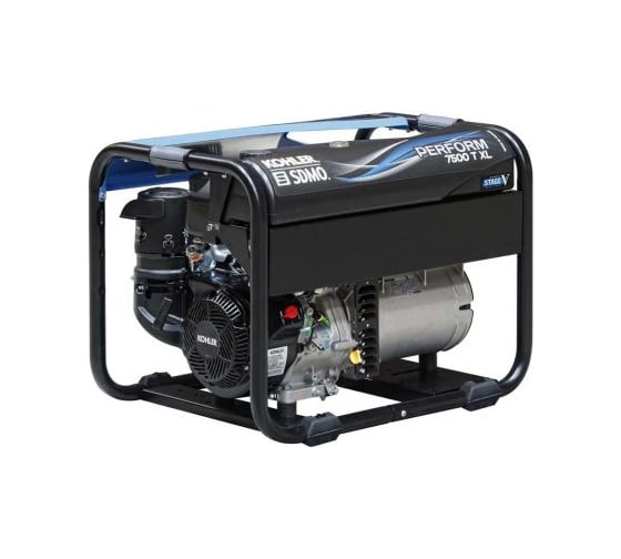 Бензиновый генератор KOHLER-SDMO Perform 7500 T XL C5 6.5 кВт, 380/220 В 101128547