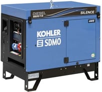 Дизельный генератор KOHLER-SDMO Diesel 6500 TA Silence C5 5.2 кВт, 380/220 В 101150805