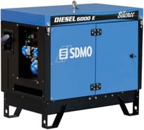 Дизельный генератор KOHLER-SDMO Diesel 6000 E Silence 4.9 кВт, 220 В 10093309
