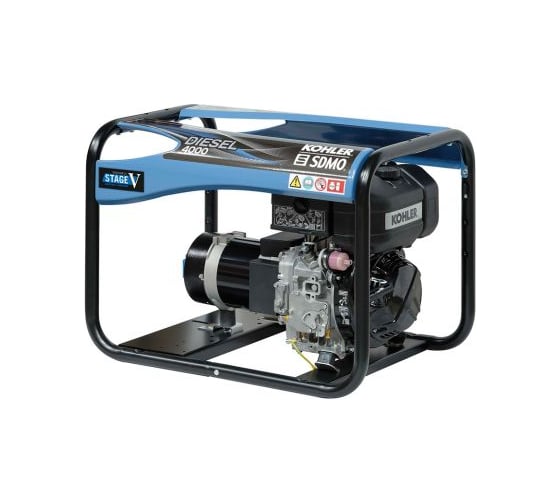 Дизельный генератор KOHLER-SDMO Diesel 4000 C5 3.4 кВт, 220 В 101150796