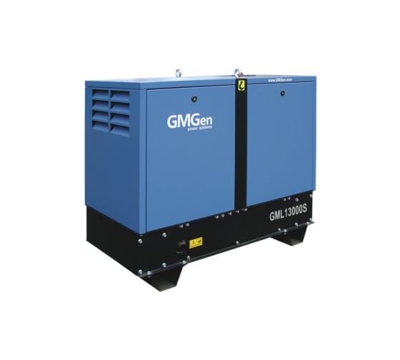 Дизель генератор GMGen Power Systems GML13000S 9.6 кВт, 220 В в шумозащитном кожухе 501818