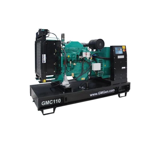Дизельный генератор GMGen Power Systems GMC110 80 кВт, 380/220 В 502077