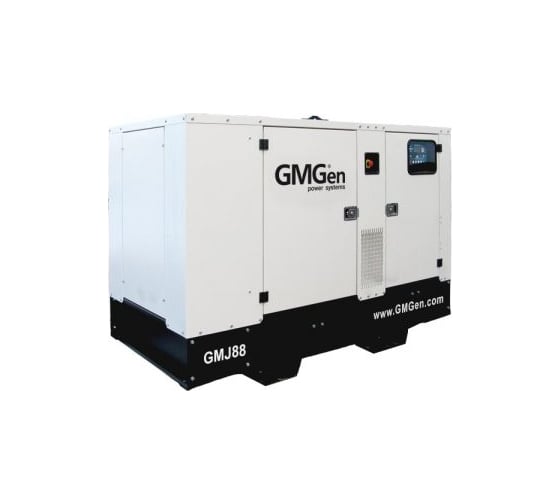 Дизельный генератор GMGen Power Systems GMJ88 64 кВт, 380/220 В в шумозащитном кожухе 502568