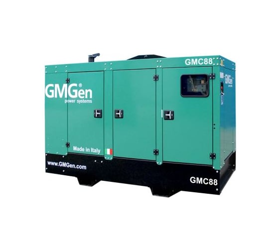 Дизельный генератор GMGen Power Systems GMC88 64 кВт, 380/220 В в шумозащитном кожухе 101084234 1