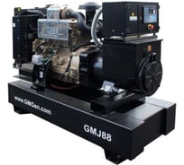 Дизельный генератор GMGen Power Systems GMJ88 64 кВт, 380/220 В 502017