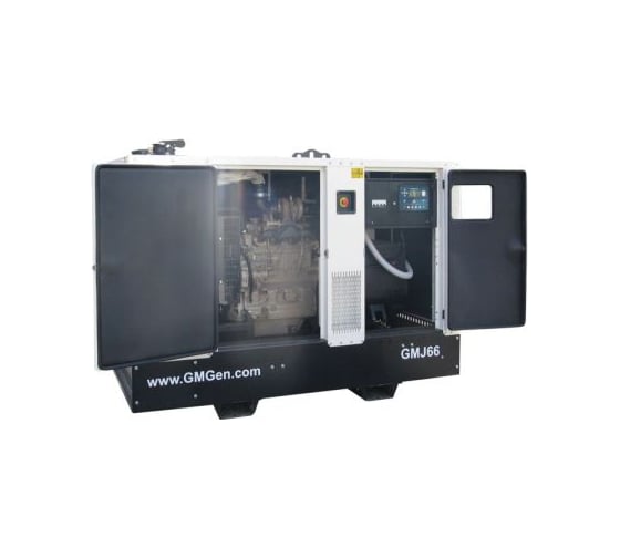 Дизельный генератор GMGen Power Systems GMJ66 48 кВт, 380/220 В в шумозащитном кожухе 502567