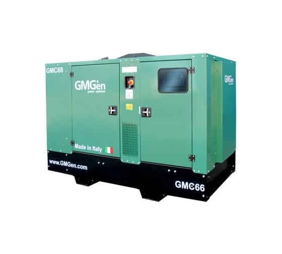 Дизельный генератор GMGen Power Systems GMC66 48 кВт, 380/220 В в шумозащитном кожухе 101084235 1