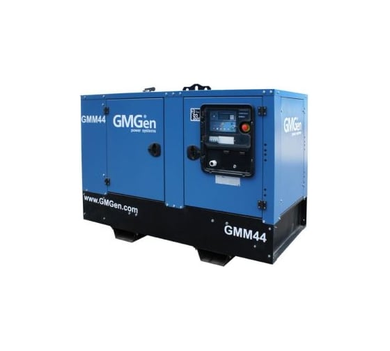Дизель генератор GMGen Power Systems GMM44 32 кВт, 380/220 В в шумозащитном кожухе 502586 1