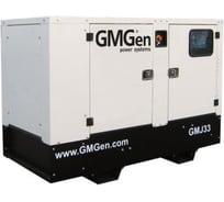 Дизель генератор GMGen Power Systems GMJ33 24 кВт, 380/220 В в шумозащитном кожухе 502564