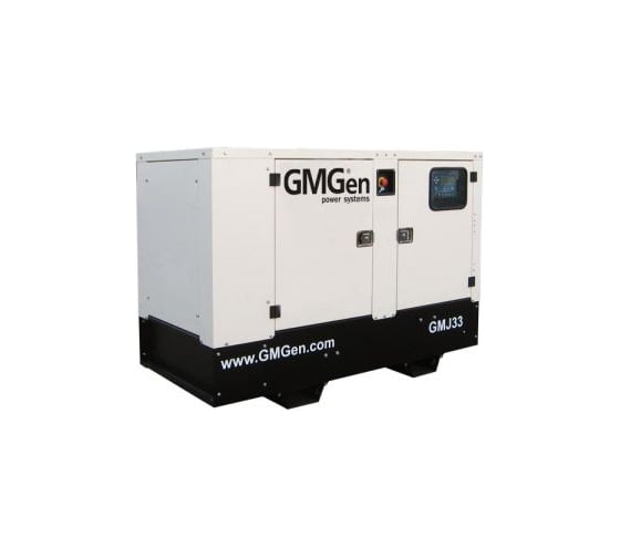 Дизель генератор GMGen Power Systems GMJ33 24 кВт, 380/220 В в шумозащитном кожухе 502564