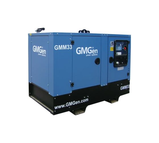 Дизель генератор GMGen Power Systems GMM33 24 кВт, 380/220 В в шумозащитном кожухе 502585 1