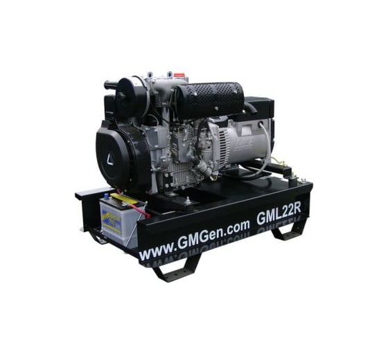 Дизель генератор GMGen Power Systems GML22R 17 кВт, 380/220 В 501868