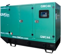 Дизель генератор GMGen Power Systems GMC44 32 кВт, 380/220 В в шумозащитном кожухе 502609