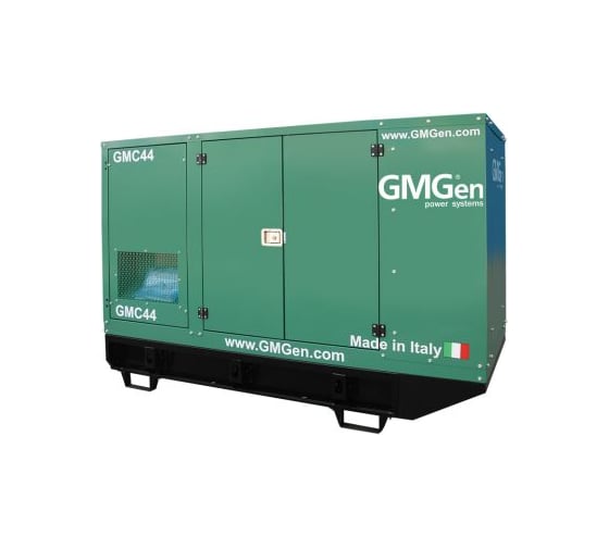 Дизель генератор GMGen Power Systems GMC44 32 кВт, 380/220 В в шумозащитном кожухе 502609