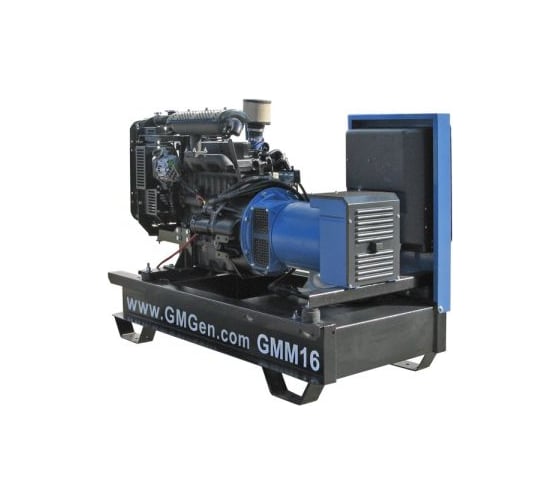 Дизель генератор GMGen Power Systems GMM16 12 кВт, 380/220 В 502032
