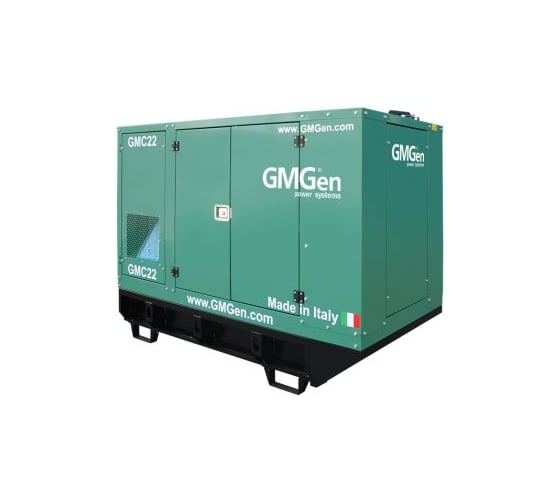 Дизель генератор GMGen Power Systems GMC22 16 кВт, 380/220 В в шумозащитном кожухе 101114980
