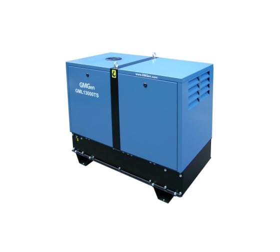 Дизель генератор GMGen Power Systems GML13000TS 9.6 кВт, 380/220 В в шумозащитном кожухе 501851
