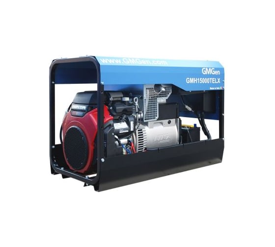 Бензиновый генератор GMGen Power Systems GMH15000TELX 9.6 кВт, 380/220 В 501816