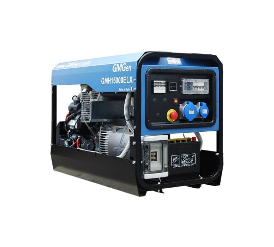 Генератор бензиновый GMGen Power Systems GMH15000ELX 9.6 кВт, 220 В 501849