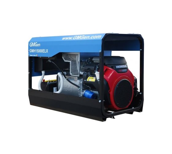 Генератор бензиновый GMGen Power Systems GMH15000ELX 9.6 кВт, 220 В 501849