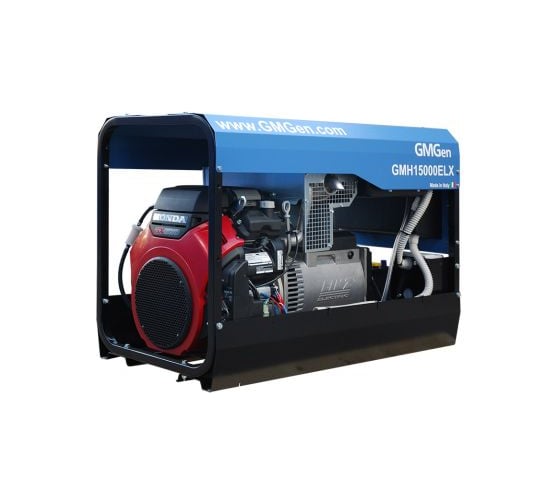 Генератор бензиновый GMGen Power Systems GMH15000ELX 9.6 кВт, 220 В 501849