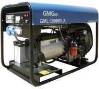 Дизель генератор GMGen Power Systems GML13000ELX 9.6 кВт, 220 В 501850