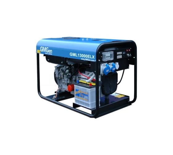 Дизель генератор GMGen Power Systems GML13000ELX 9.6 кВт, 220 В 501850