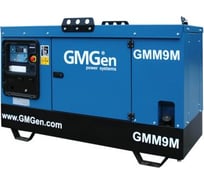 Дизель генератор GMGen Power Systems GMM9M 10 кВт, 220 В в шумозащитном кожухе 502579