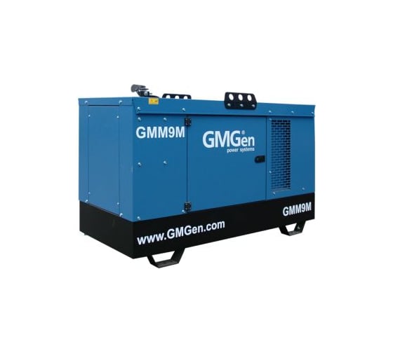 Дизель генератор GMGen Power Systems GMM9M 10 кВт, 220 В в шумозащитном кожухе 502579
