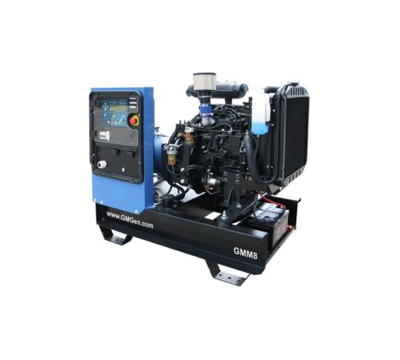 Дизель генератор GMGen Power Systems GMM8 5.6 кВт, 380/220 В 502028