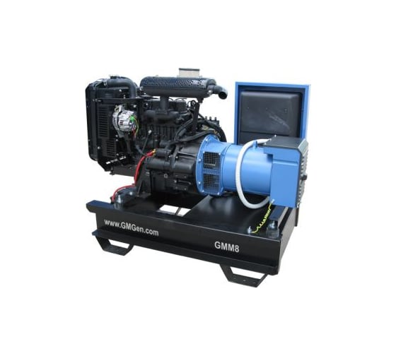 Дизель генератор GMGen Power Systems GMM8 5.6 кВт, 380/220 В 502028
