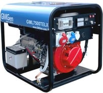 Дизель генератор GMGen Power Systems GML7500TELX 5.3 кВт, 380/220 В 10015200