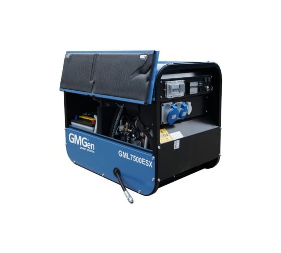 Дизель генератор GMGen Power Systems GML7500ESX 4.6 кВт, 220 В 501856