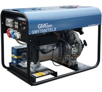 Дизель генератор GMGen Power Systems GMY7000TELX 4.6 кВт, 380/220 В 501861