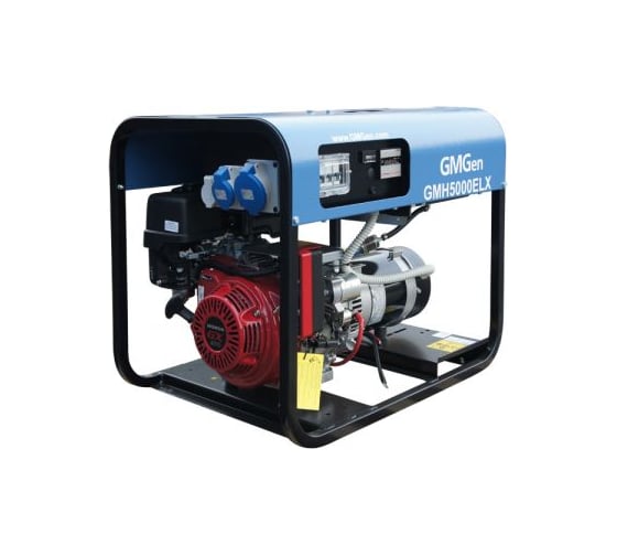 Бензогенератор GMGen Power Systems GMH5000ELX 3.3 кВт, 220 В 501839 1