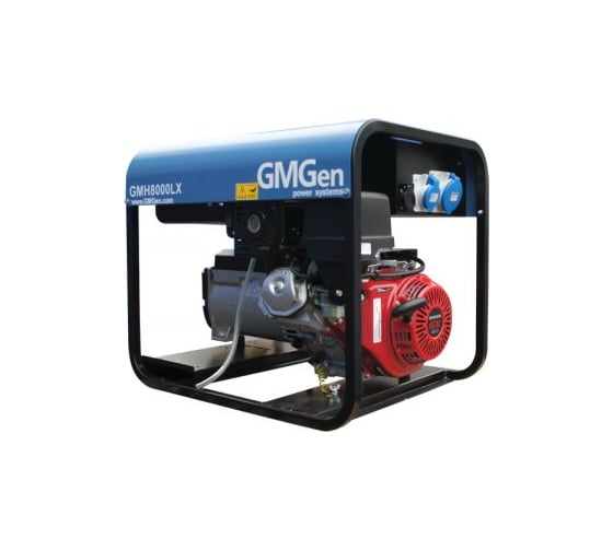 Бензиновый генератор GMGen Power Systems GMH8000LX 5.2 кВт, 220 В 10060638