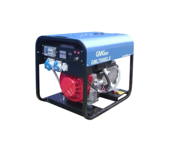 Дизель генератор GMGen Power Systems GML7500ELX 5.1 кВт, 220 В 501855