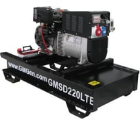 Дизельный сварочный генератор GMGen Power Systems GMSD220LTE 6.4 кВт, 380/220 В 501883