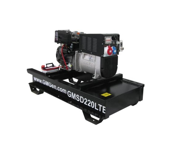 Дизельный сварочный генератор GMGen Power Systems GMSD220LTE 6.4 кВт, 380/220 В 501883