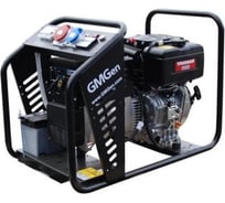 Дизельный сварочный генератор GMGen Power Systems GMSD200YTE 5.0 кВт, 380/220 В 501887