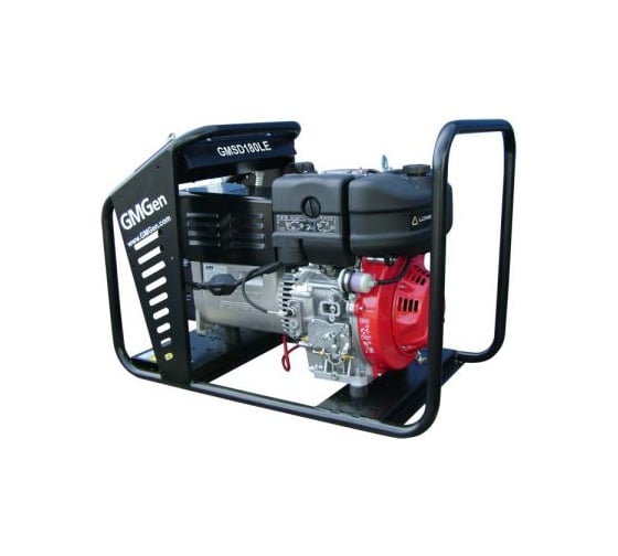Дизельный сварочный генератор GMGen Power Systems GMSD180LE 4.4 кВт, 220 В 101150770