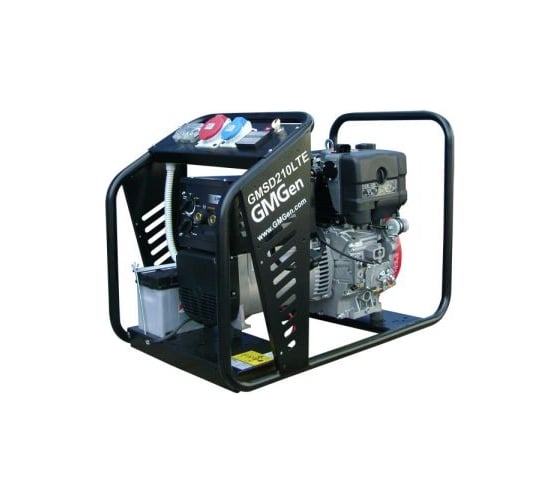 Дизельный сварочный генератор GMGen Power Systems GMSD210LTE 5.6 кВт, 380/220 В 501882