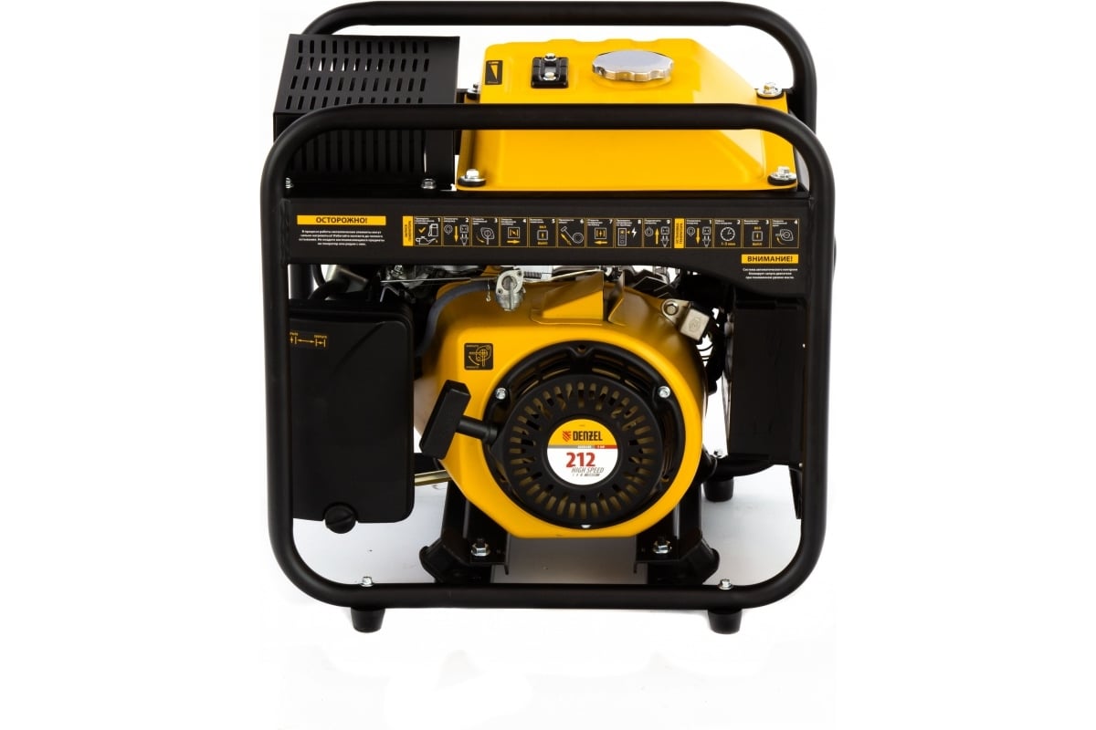 Инверторный генератор Denzel GT-3500iF, 3,5 кВт, 230 В, бак 5 л ...